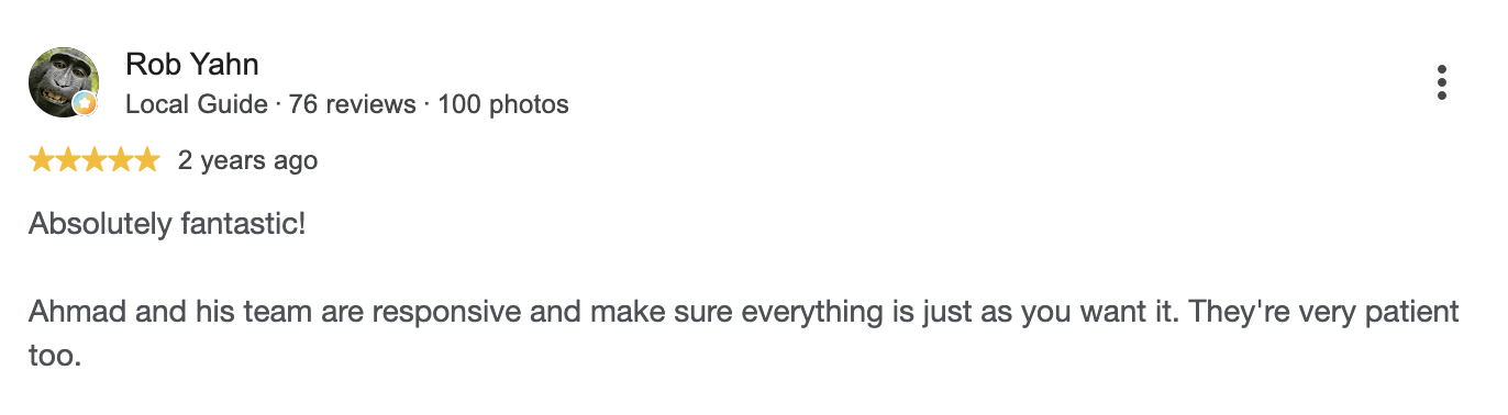 Google review 3